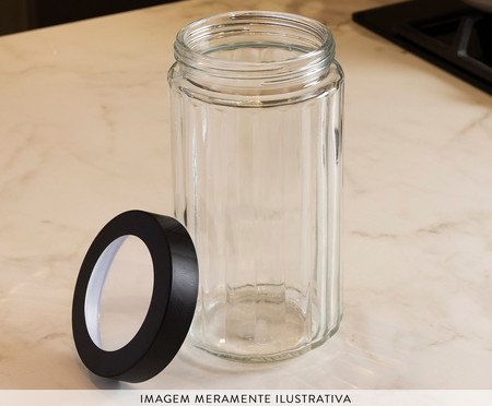 Pote com Visor em Acrilíco Sydney - 1,830L | Westwing