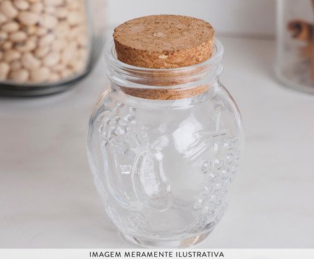 Pote com Tampa em Cortiça Relevo | Westwing