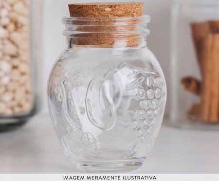 Pote com Tampa em Cortiça Relevo | Westwing