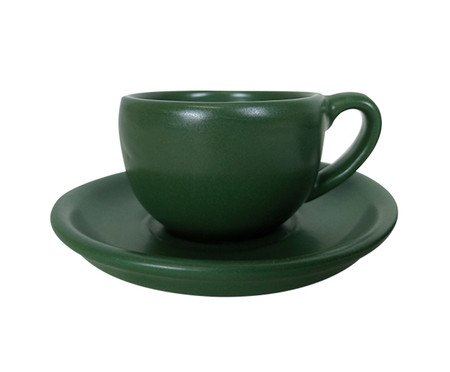 Xícara de Chá Romanha Copparo Verde Sálvia | Westwing