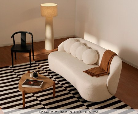 Sofá Apolo em Boucle Off-White | Westwing