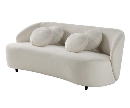 Sofá Apolo em Boucle Off-White | Westwing