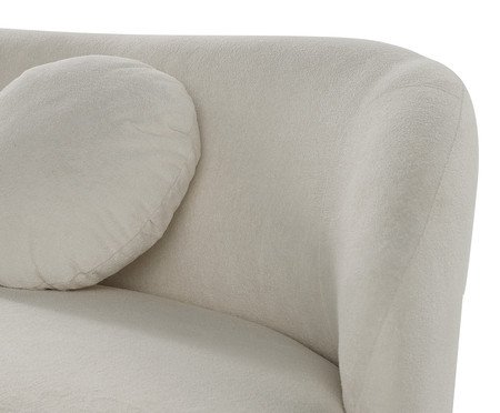 Sofá Apolo em Boucle Off-White | Westwing