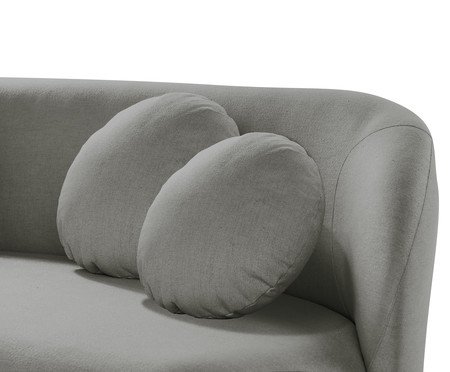 Sofá Apolo em Linhão Cinza | Westwing