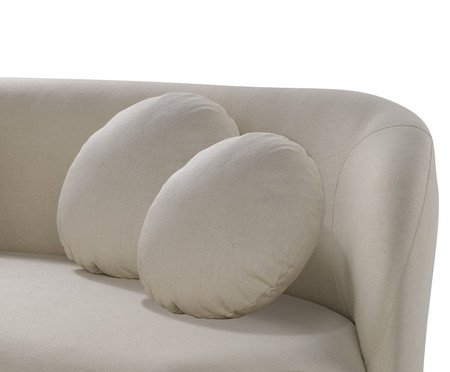 Sofá Apolo em Linhão Bege | Westwing