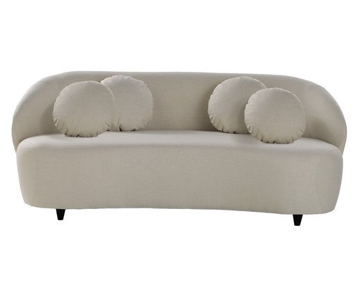 Sofá Apolo em Linhão Bege, multicolor | WestwingNow