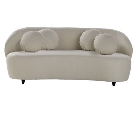 Sofá Apolo em Linhão Bege | Westwing