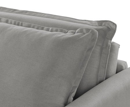 Sofá Eros em Linhão Cinza | Westwing