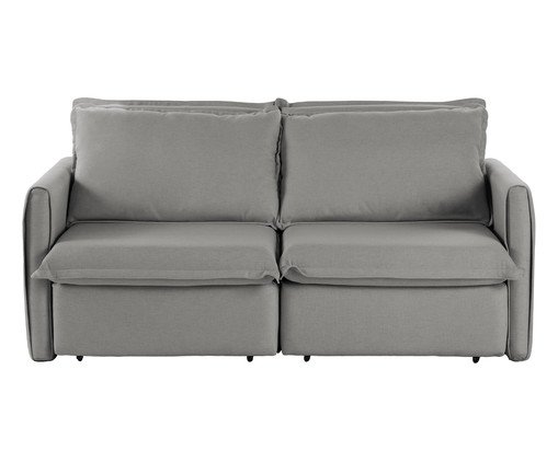 Sofá Eros em Linhão Cinza, multicolor | WestwingNow