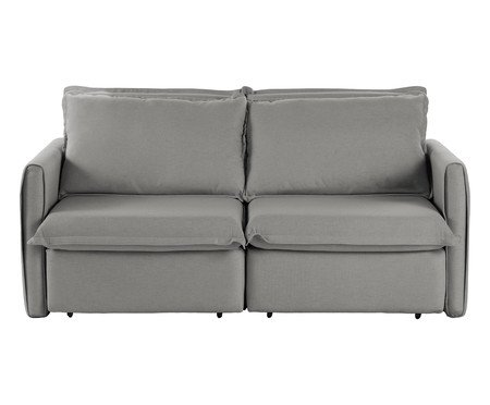 Sofá Eros em Linhão Cinza