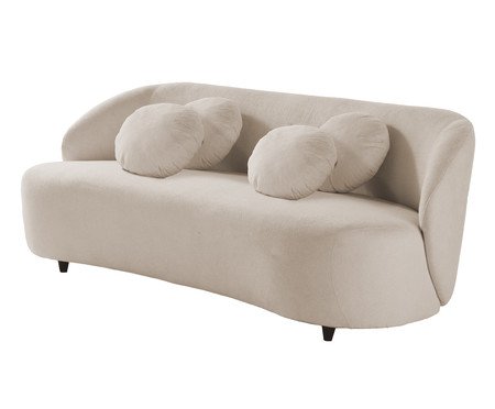 Sofá Apolo em Boucle Bege | Westwing