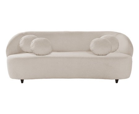 Sofá Apolo em Boucle Bege | Westwing