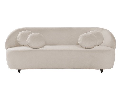 Sofá Apolo em Boucle Bege, multicolor | WestwingNow