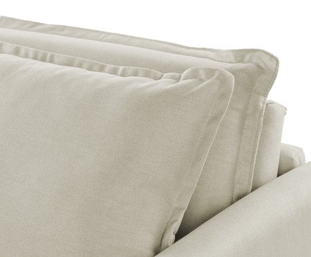 Sofá Eros em Linhão Off-White | Westwing