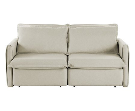 Sofá Eros em Linhão Off-White