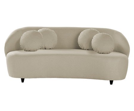 Sofá Apolo em Linhão Off-White | Westwing