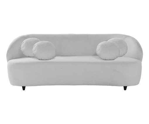 Sofá Apolo em Boucle Cinza, multicolor | WestwingNow