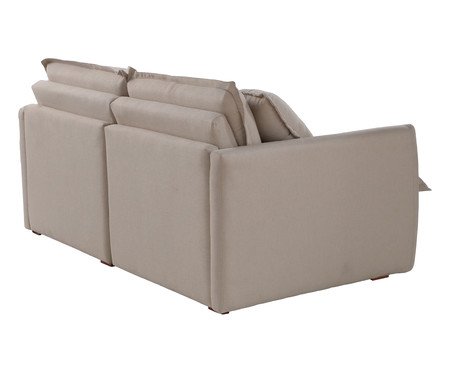 Sofá Eros em Linhão Bege | Westwing