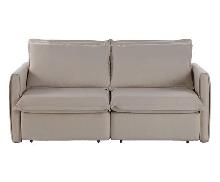 Sofá Eros em Linhão Bege | Westwing