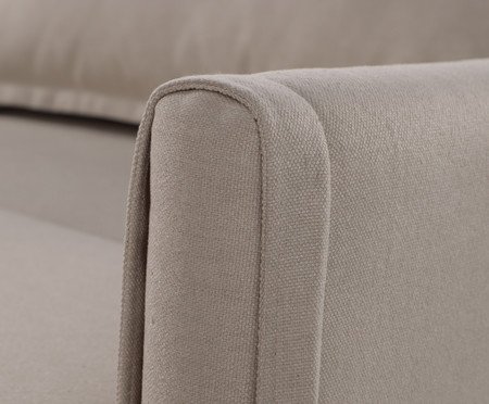 Sofá Eros em Linhão Bege | Westwing