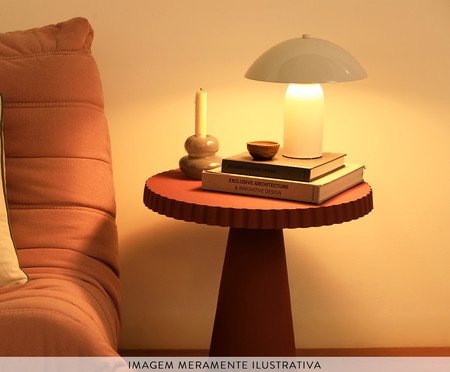 Luminária de Mesa Dome Rosa | Westwing