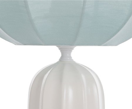 Luminária de Mesa Lúmen Verde Menta e Branca | Westwing