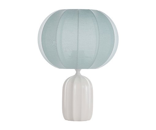 Luminária de Mesa Lúmen Verde Menta e Branca, green | WestwingNow