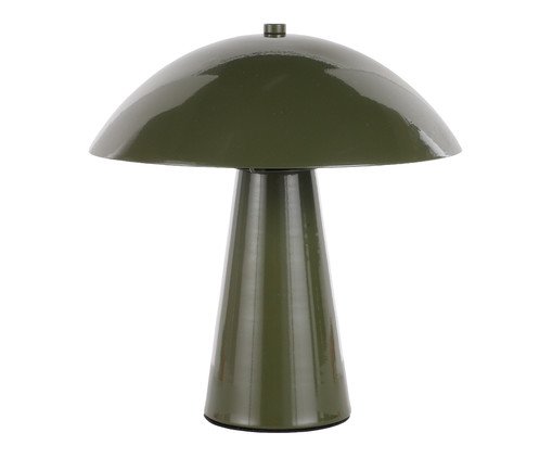 Luminária de Mesa Dome Verde Oliva Escuro, green | WestwingNow
