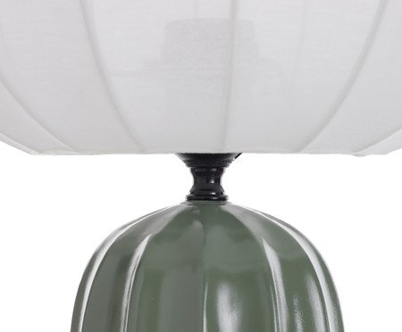 Luminária de Mesa Lúmen Branca e Verde | Westwing