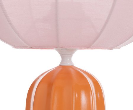 Luminária de Mesa Lúmen Rosa e Laranja | Westwing