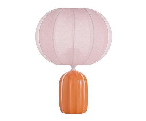 Luminária de Mesa Lúmen Rosa e Laranja, pink | WestwingNow