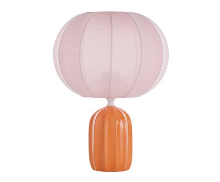 Luminária de Mesa Lúmen Rosa e Laranja | Westwing