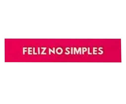 Placa Decorativa em Acrílico 