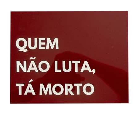 Placa Decorativa em Acrílico 