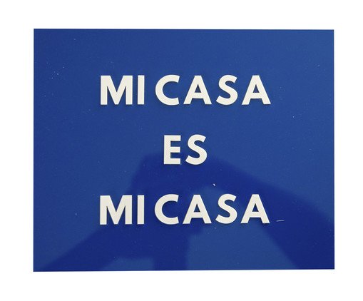 Placa Decorativa em Acrílico 