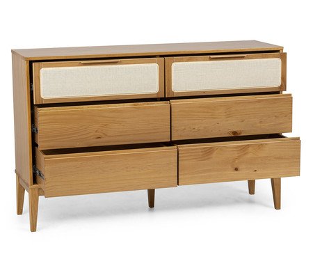 Cômoda Viena Mel Madeira | Westwing