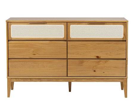 Cômoda Viena Mel Madeira | Westwing