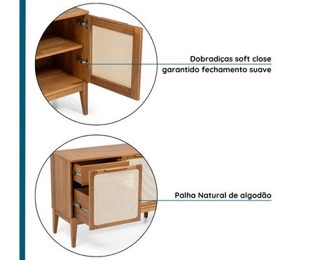 Balcão Viena Mel Madeira | Westwing