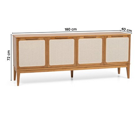 Balcão Viena Mel Madeira | Westwing