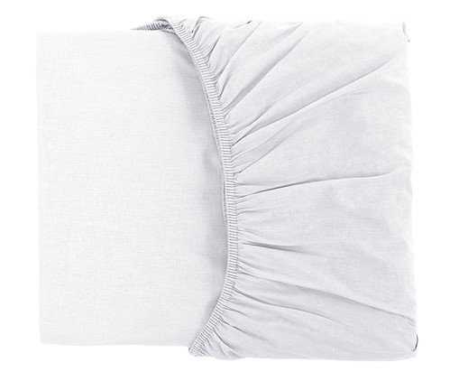 Lençol Inferior Unique Branco 200 Fios, white | WestwingNow
