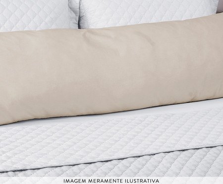 Fronha Abraço Unique Bege 200 Fios | Westwing