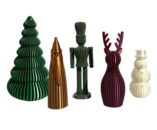 Conjunto de Adornos Decorativos Encantos de Natal, multicolor | WestwingNow