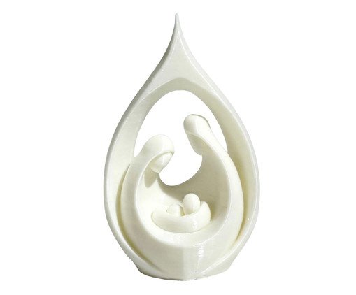 Presépio Contemporâneo Branco Perolado, white | WestwingNow