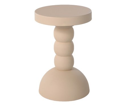 Mesa Lateral de Metal Thaly Off-White | Westwing