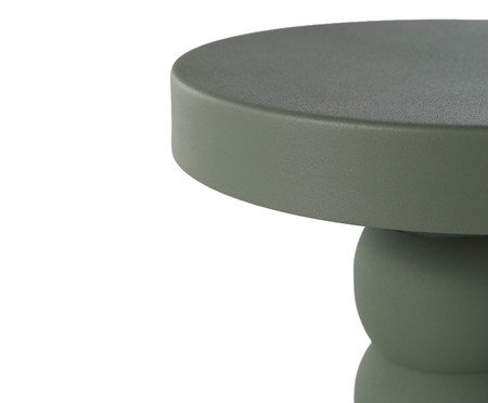 Mesa Lateral de Metal Thaly Verde | Westwing