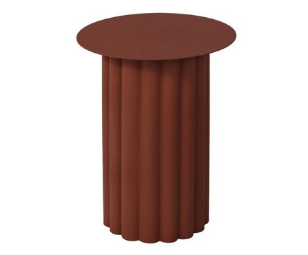 Mesa Lateral de Metal Syra Terracota | Westwing