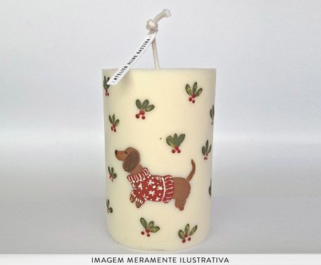 Vela Pilar Salsicha Natalino | Westwing