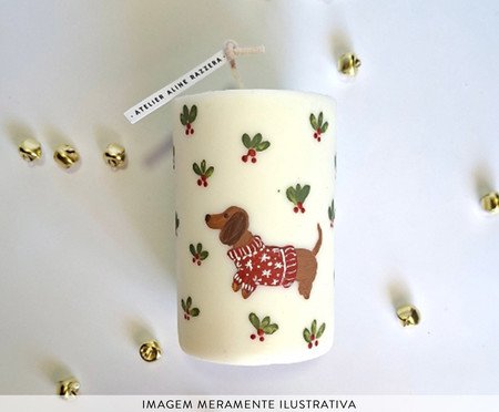 Vela Pilar Salsicha Natalino | Westwing