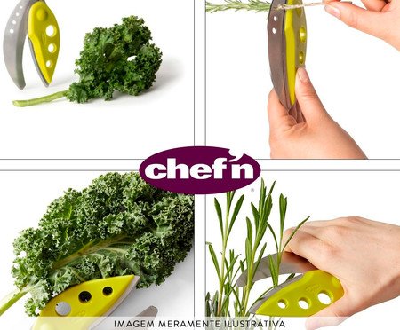 Tesoura com Removedor em Ervas Tomilho Chef'n | Westwing