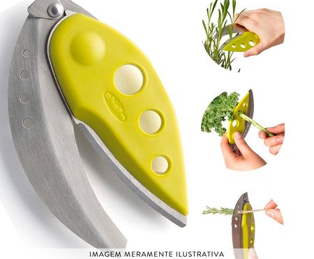 Tesoura com Removedor em Ervas Tomilho Chef'n | Westwing